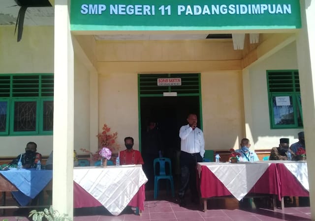 SMPN 11 Sidimpuan Gelar Musyawarah Rencana Pembelajaran Tatap Muka Smpn