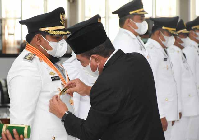 H.M Syahrial dan Waris Resmi Menjadi Wali Kota dan Wakil Wali Kota Tanjungbalai Syahrial