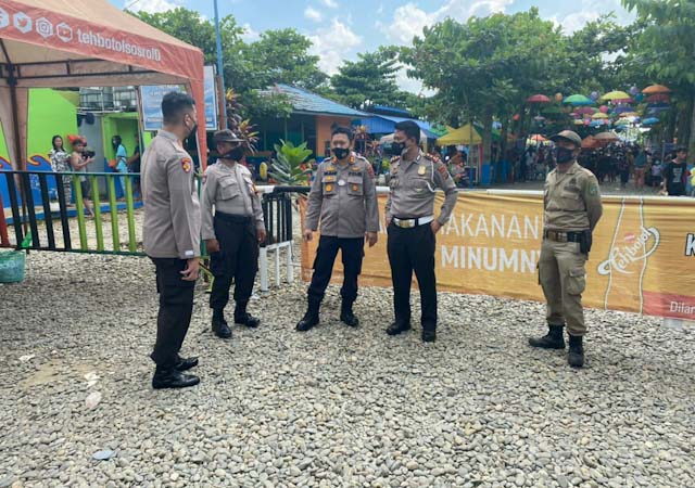 Polisi Menutup 2 Kolam Renang di Patumbak Dengan Ribuan Pengunjung Kolam renang