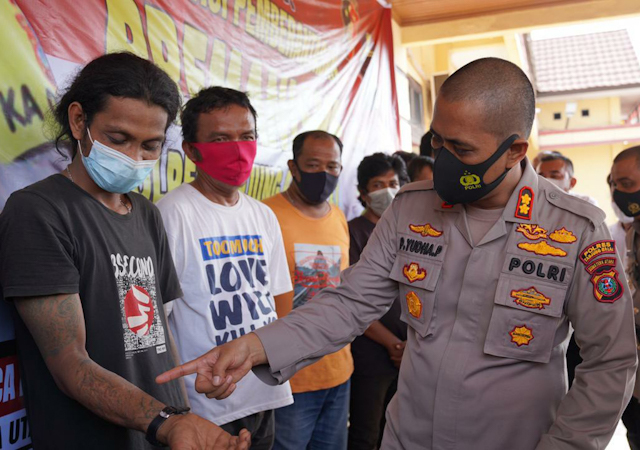 Polres Tanjungbalai Sikat Habis Premanisme dan Gulung 17 Orang Dengan Modus Parkir Polres tanjungbalai