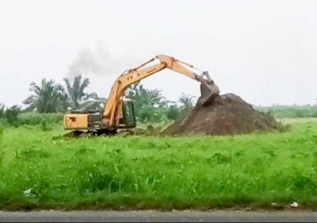 Warga tolak pembangunan