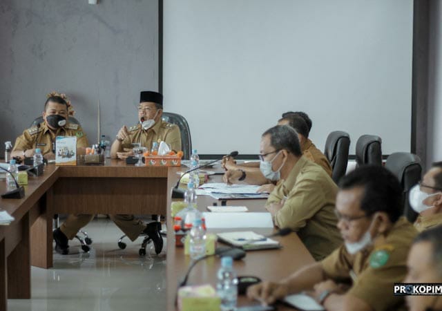 Wakil Wali Kota Dan OPD Pemko Padangsidimpuan Hadiri Rakor P3D Dengan Pemkab Tapsel Pemko