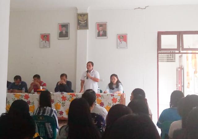 Kepala Dinas Pendidikan Nias Barat Gelar Rapat Koordinasi Setelah Dilantik Kepala Dinas Pendidikan