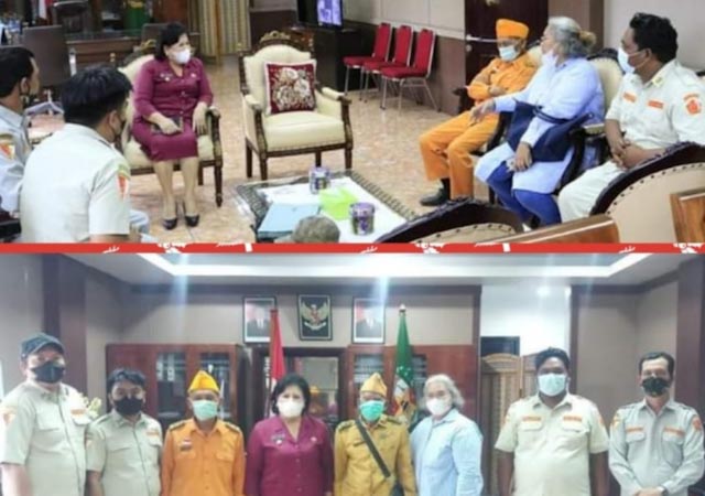 PPM LVRI Sambangi Kantor Bupati Karo Dukung Pembangunan Daerah Bupati karo