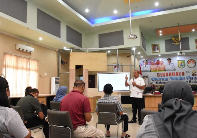 Pemkab Sergai Kembali Gelar Rakor Data Vaksinasi Pemkab Sergai