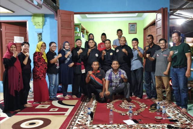 Pengurus Perguruan PD. Lindo Sibolga dan Tapteng Resmi Dikukuhkan Perguruan