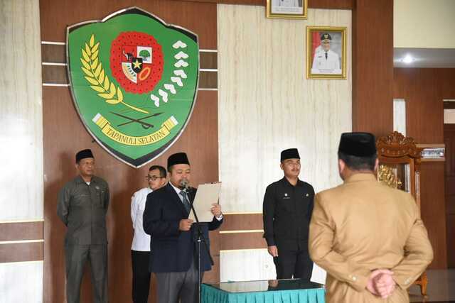 Parlindungan Harahap Kini Penjabat Sekda Tapanuli Selatan Penjabat