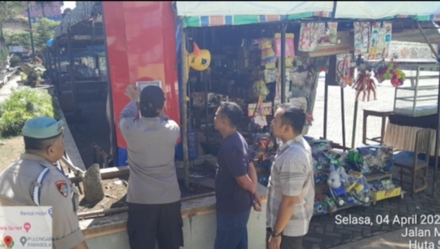 Guna Ramadhan Nyaman, Polsek Sipirok Larang Jual Beli Petasan Kenyamanan