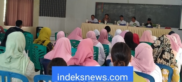 Kapolsek Batang Toru Hadiri Rapat Persiapan Menyambut HUT RI ke-78 Kapolsek