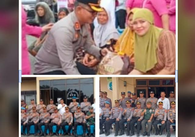 Kapolres Labusel Melakukan Kunjungan Kerja Ke Dua Polsek Jajarannya kapolres