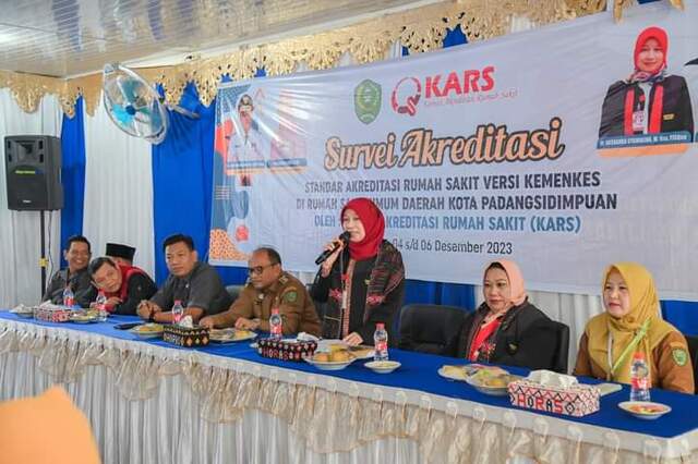 RSUD Padangsidimpuan di Akreditasi Tim Surveyor KARS Akreditasi