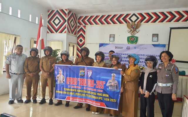 Jasa Raharja Cabang Sidimpuan Intensifkan Keselamatan Transportasi di Kecamatan Angkola Barat Cabang